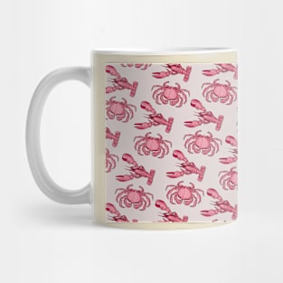 Seafood patterns Mug